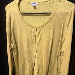 Old Navy Sunlit Yellow Sweater